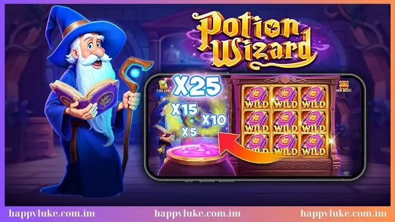 Khám phá game nổ hũ Potion Wizard siêu hot